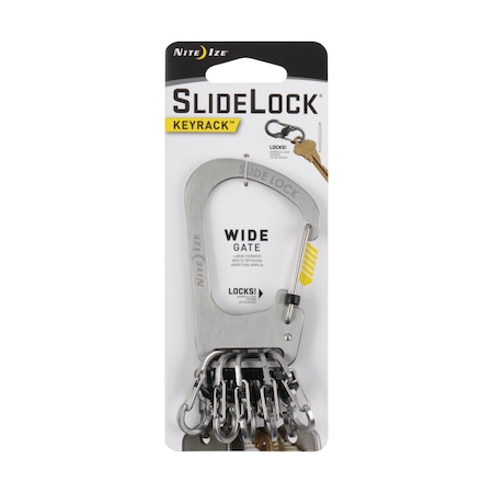 Nite Ize Slidelock Keyrack-Silver KCK-11-R3